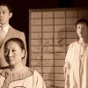 Left to right: Samson Syharath as Stepbrother, Chisao Hata as Stepmother, Wynee Hu as Mei Mei.